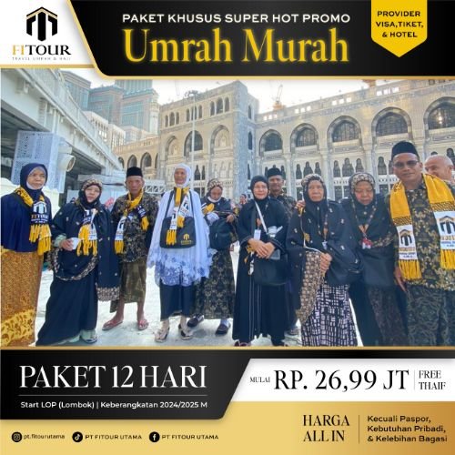 paket umroh 12 hari