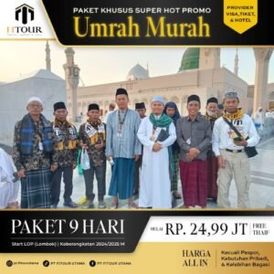 travel umroh paket 9 hari