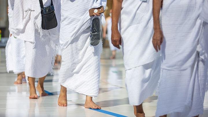 Cara mencegah kaki melepuh umroh
