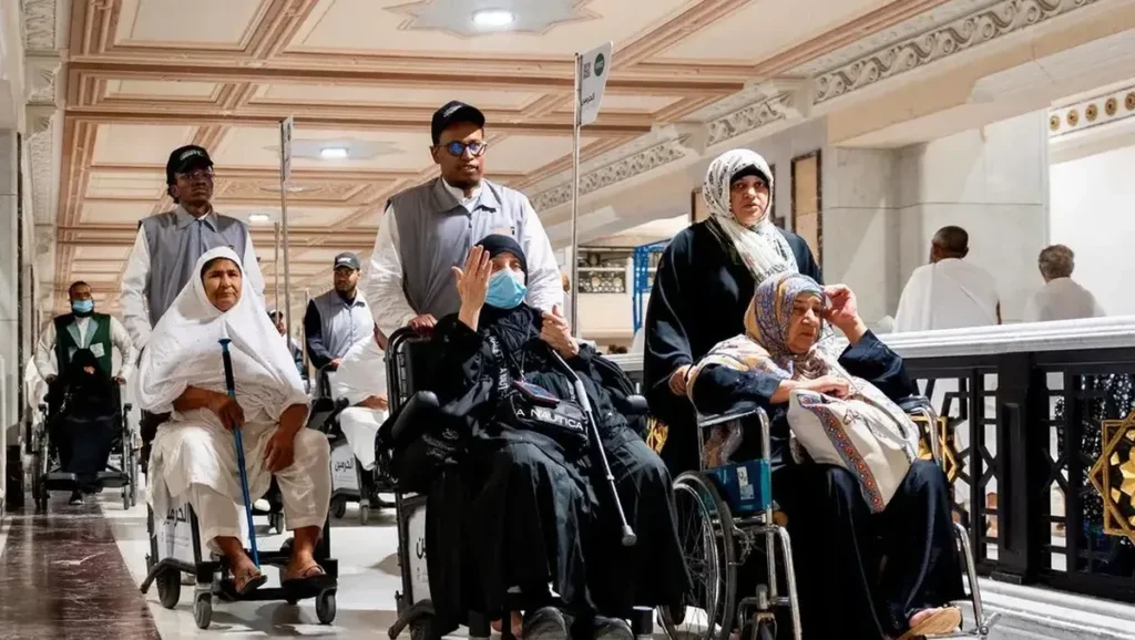 sewa kursi roda di Masjidil Haram