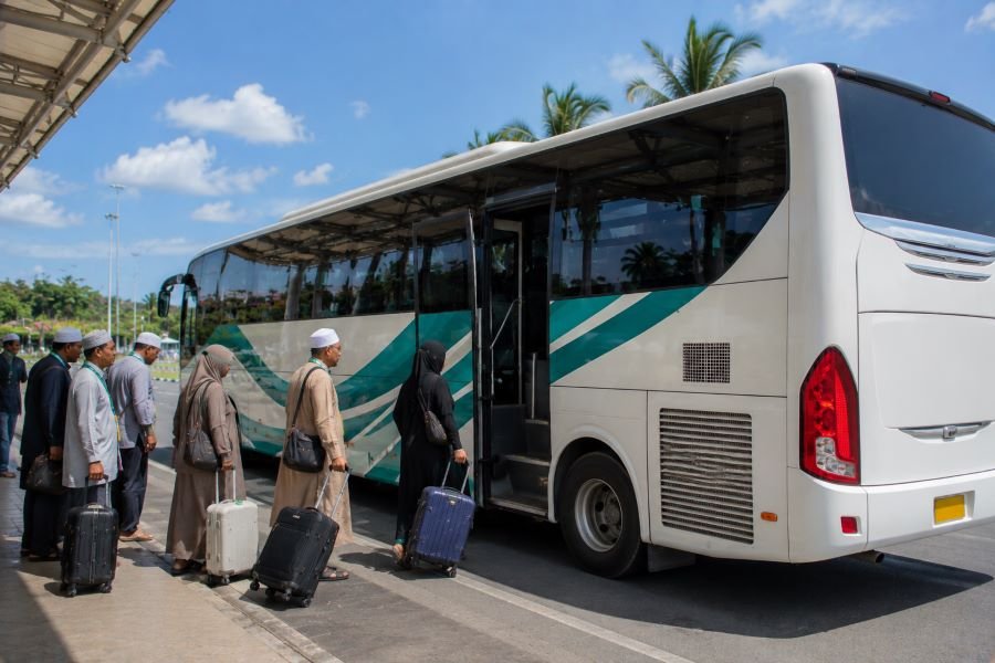 Shuttle Bus Umrah Bandara Lombok