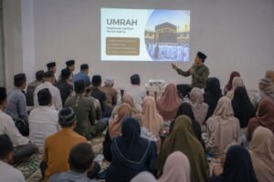 presentasi umrah di pengajian Mataram