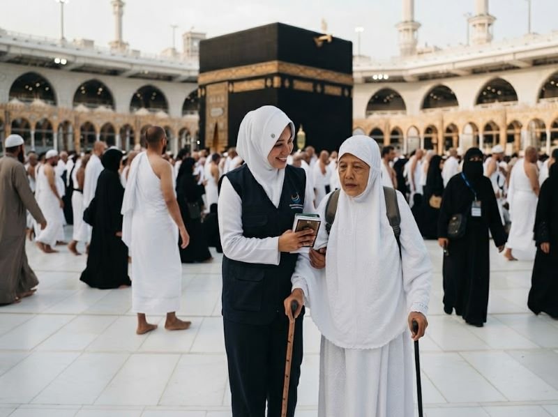 pendampingan jamaah umroh lansia