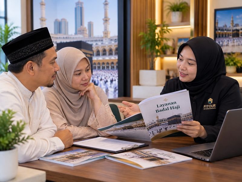 onsultasi layanan badal haji untuk calon jamaah dari Lombok