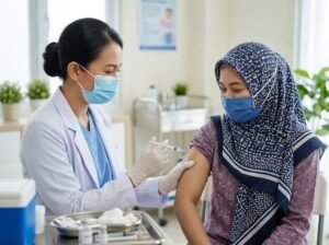 vaksin influenza untuk umrah