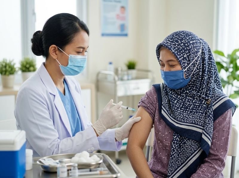 vaksin influenza untuk umrah