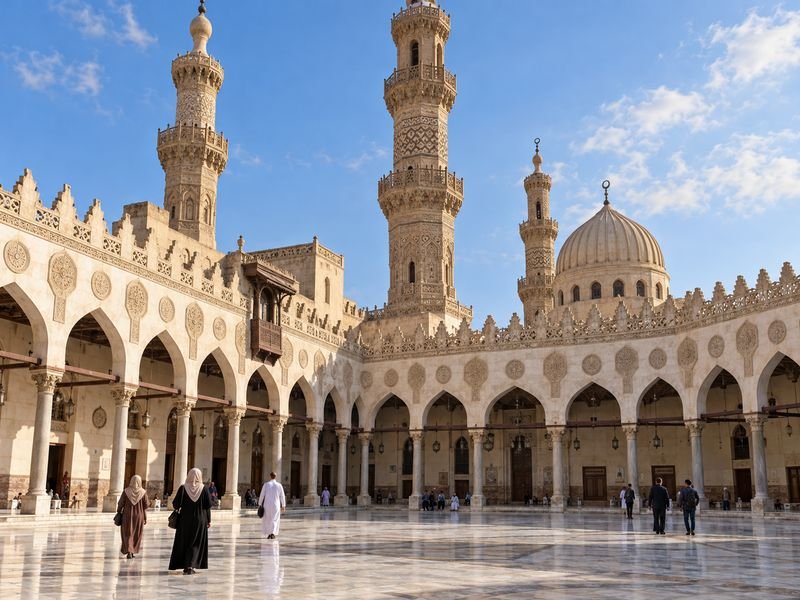 Kawasan Masjid Al Azhar sebagai pilihan kunjungan dalam program Cairo