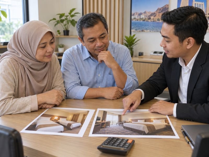 Pengaruh kelas hotel terhadap harga paket umrah