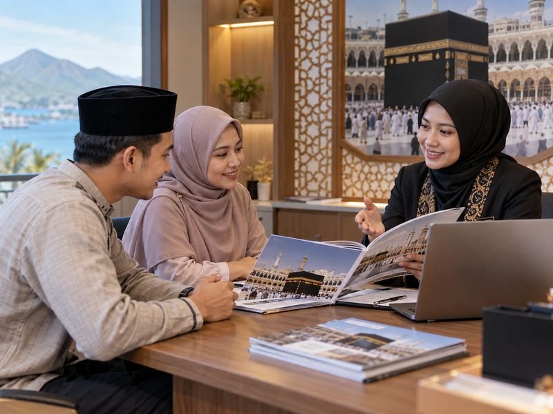 calon jamaah umrah menanyakan paket umrah