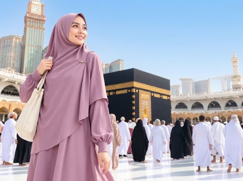 model gamis umrah terbaru 2026